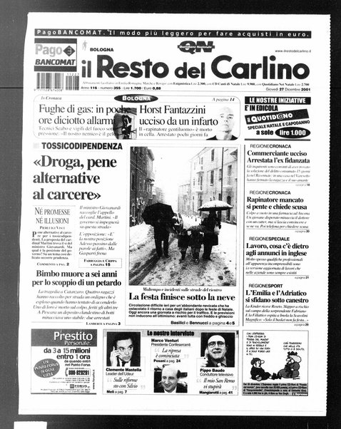 Il Resto del Carlino : giornale dell'Emilia